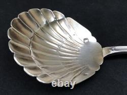 Superb antique silver mignardise spoon by silversmith Paul Canaux & Co.