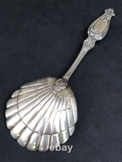 Superb antique silver mignardise spoon by silversmith Paul Canaux & Co.