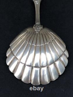 Superb antique silver mignardise spoon by silversmith Paul Canaux & Co.