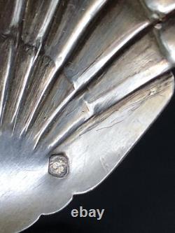 Superb antique silver mignardise spoon by silversmith Paul Canaux & Co.