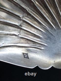 Superb antique silver mignardise spoon by silversmith Paul Canaux & Co.
