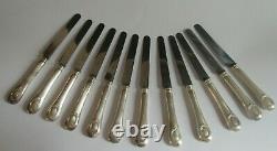 Superbets 12 Old Small Coutects Entermets Dessert Silver Punches Minerve