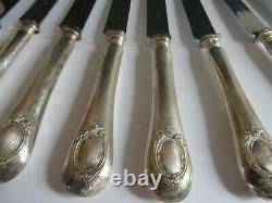 Superbets 12 Old Small Coutects Entermets Dessert Silver Punches Minerve