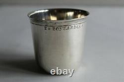 Timbale Former Solid Silver General Farmers Named P. Ponsardin 60gr