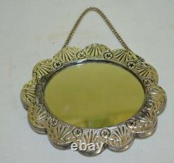 Translation: Ancient Solid Silver Mirror 900 Turkish Ottoman