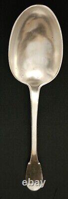 Translation: Magnificent Antique Silverware - Royal Crown 17th/18th Century Ragoût Spoon