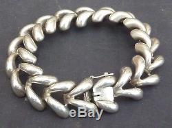 Very Beautiful And Old Bracelet For Women In Sterling Silver Art Deco