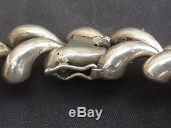 Very Beautiful And Old Bracelet For Women In Sterling Silver Art Deco