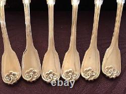 Very Beautiful Old And Lourdes Spoons In Solid Silver