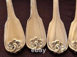 Very Beautiful Old And Lourdes Spoons In Solid Silver