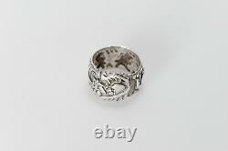 Very Beautiful Old Ring China Or Vietnam Solid Silver