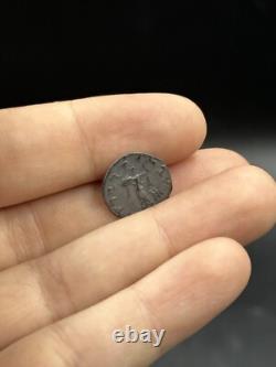 Very ancient Roman coin in very rare solid silver