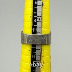 Very ancient Roman ring in solid silver with lapis lazuli