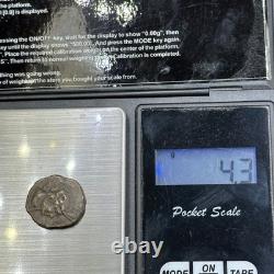 Very old ancient Greek coin in solid silver owl Athens 2000+