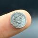 Very Old Authentic Unique Roman Coin Face Of A King In Solid Silver