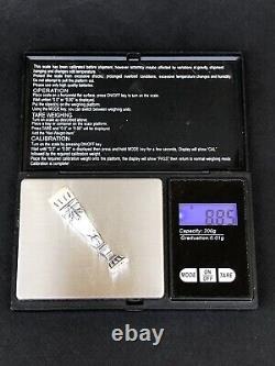 Very pretty old small SILVER SEAL in SOLID 800 SILVER