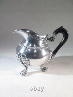 Veyrat Ancient Pretty Pot A Milk Silver Massive Ebene Take Epoque Louis Philippe