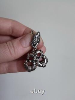 Vintage 925 Silver Earrings