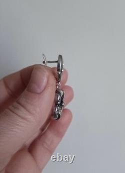 Vintage 925 Silver Earrings