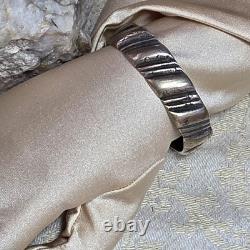 Vintage Aït Atta Berber Bracelet, Morocco, Solid Silver, Ram Hallmark, 82g