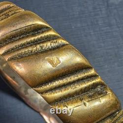 Vintage Aït Atta Berber Bracelet, Morocco, Solid Silver, Ram Hallmark, 82g