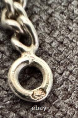 Vintage Ancient Coral and Solid Silver Necklace Oceania