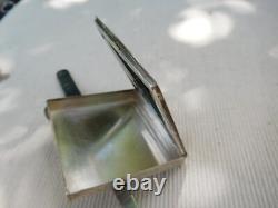 Vintage Antique Powder Compact Solid Silver 49.60 Grams Floral Flower Art Nouveau NBC20