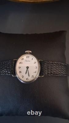 Vintage CHILEX Ladies’ Antique Watch in Solid Silver, Hallmarked (RW)