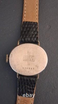 Vintage CHILEX Ladies’ Antique Watch in Solid Silver, Hallmarked (RW)