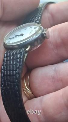 Vintage CHILEX Ladies’ Antique Watch in Solid Silver, Hallmarked (RW)