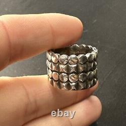 'Vintage MAUBOUSSIN 925 Solid Silver Ring Band Designer Rings'