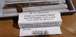 Vintage Parker Solid Silver Ballpoint Pen