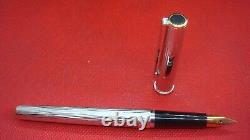 Vintage Parker Solid Silver Fountain Pen 750 France