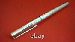 Vintage Parker Solid Silver Fountain Pen 750 France