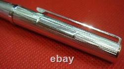 Vintage Parker Solid Silver Fountain Pen 750 France