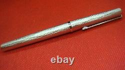 Vintage Parker Solid Silver Fountain Pen 750 France