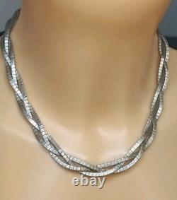 Vintage Silver 925 Choker Necklace