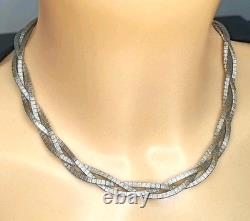 Vintage Silver 925 Choker Necklace
