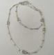 Vintage Silver Pendant Necklace O. P. Orlandini Modernist 60s 70s Rare