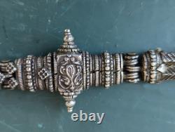 Vintage Solid Silver Belt, India