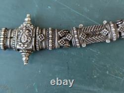 Vintage Solid Silver Belt, India