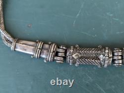 Vintage Solid Silver Belt, India