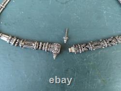 Vintage Solid Silver Belt, India