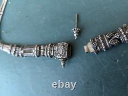 Vintage Solid Silver Belt, India