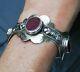 Vintage Solid Silver Bracelet Turkish Kazakh Traditional Art Creator