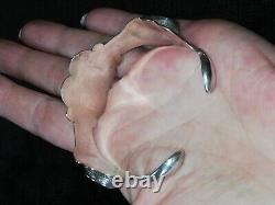 Vintage Solid Silver Bracelet Turkish Kazakh Traditional Art Creator
