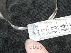Vintage Solid Silver Bracelet Turkish Kazakh Traditional Art Creator