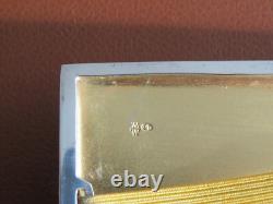 Vintage Solid Silver Cigarette Case 1930s