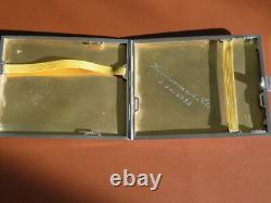 Vintage Solid Silver Cigarette Case 1930s