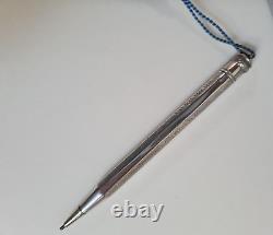 Vintage Solid Silver Mechanical Pencil. Jewelry from Barcelona